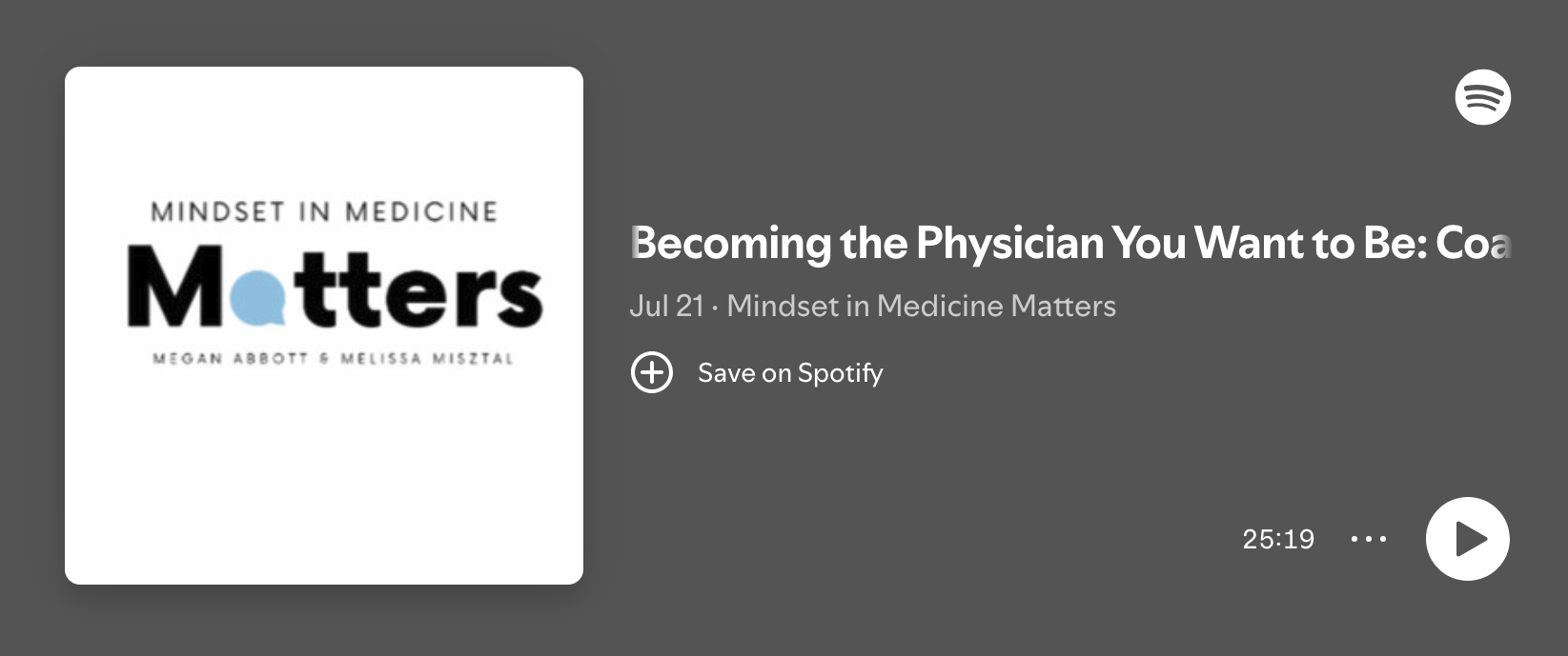 mindset in medicine